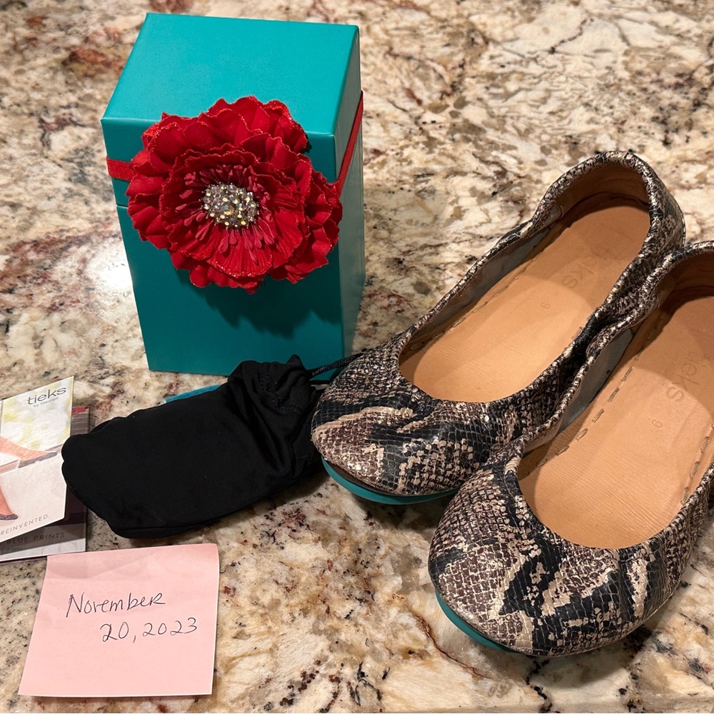 Tieks Copperheads size 9